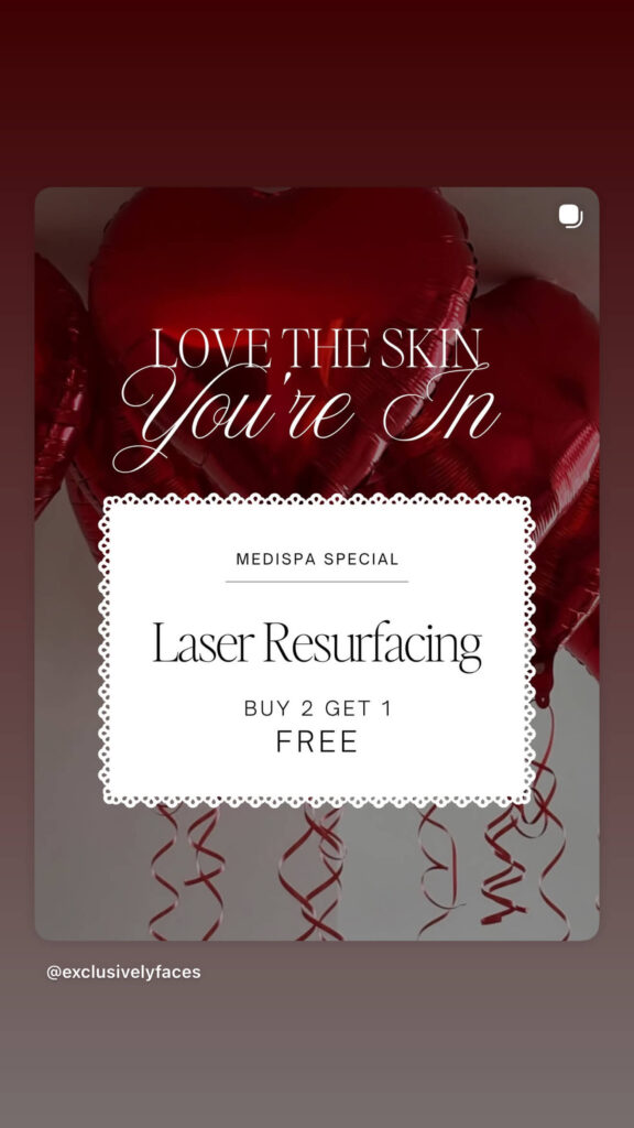 Laser Resurfacing - Buy 2 get 1 Free